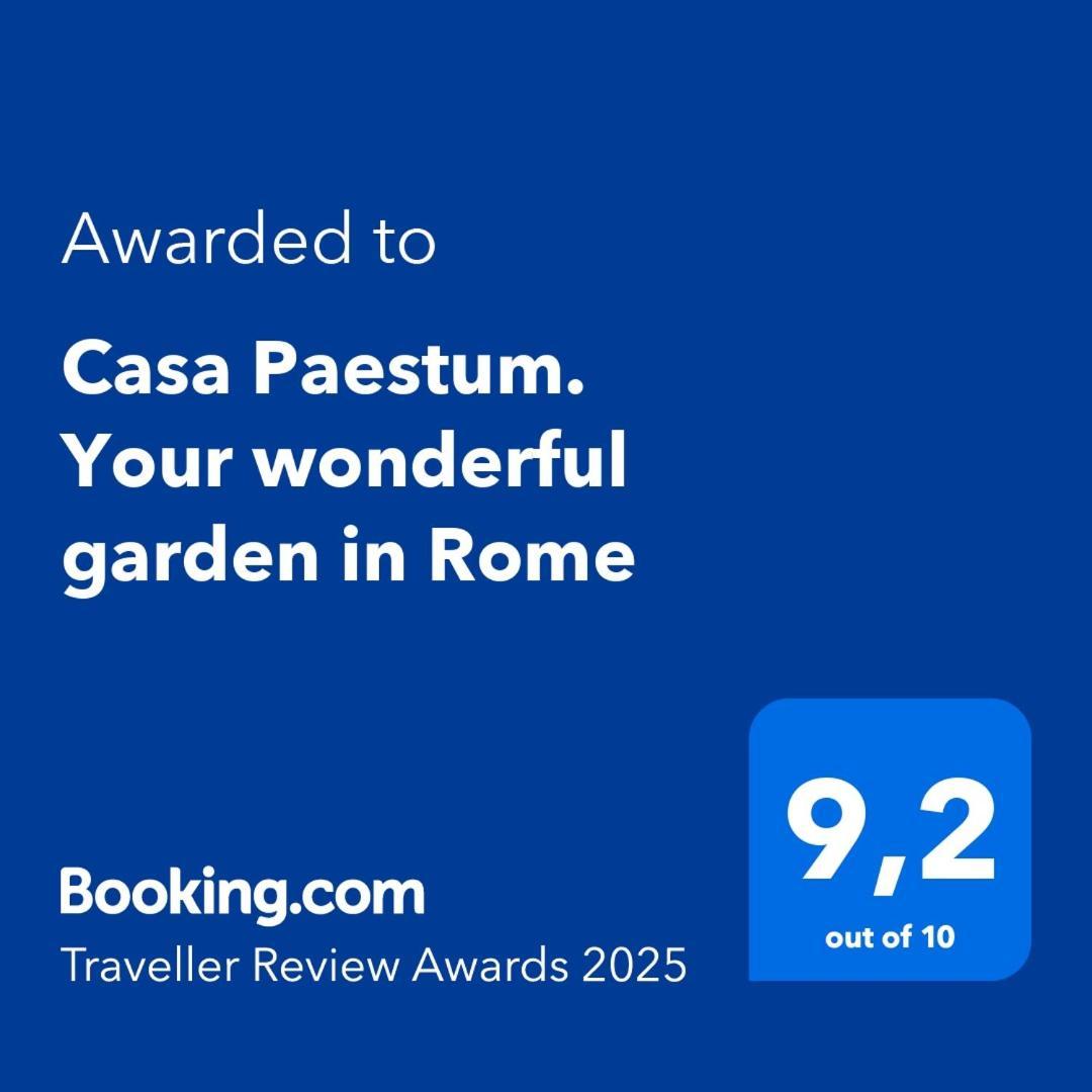 Casa Paestum. Your Wonderful Garden In Рим Екстериор снимка